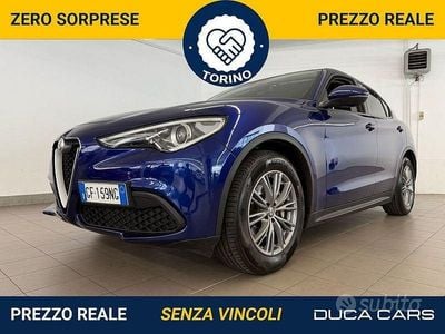 Usata Alfa Romeo Stelvio Business 160 CV (117 kW) 2021 Blu/azzurro SUV