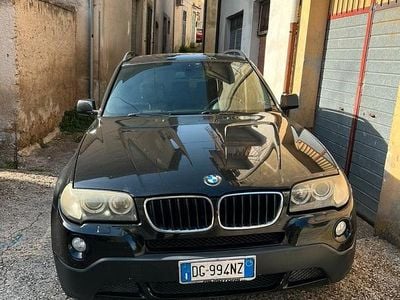 Usata BMW X3 150 CV (110 kW) 2007 Nero SUV