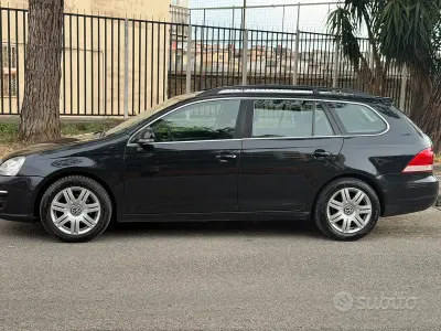 Usata VW Golf V 105 CV (77 kW) 2007 Nero Station wagon