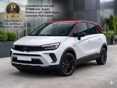 Usata Opel Crossland GS Line 131 CV (96 kW) 2021 Bianco SUV