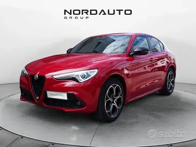 Usata Alfa Romeo Stelvio Ti 210 CV (154 kW) 2022 Rosso SUV