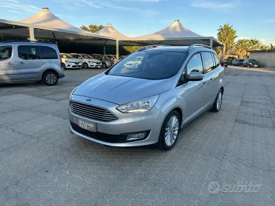 Usata Ford C-MAX Titanium 116 CV (85 kW) 2015 Argento Monovolume