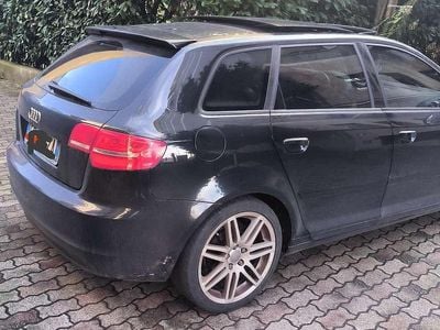 Usata Audi A3 Attraction 125 CV (91 kW) 2011 Nero Utilitaria