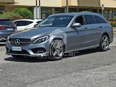 Usata Mercedes C250 Premium 204 CV (150 kW) 2016 Grigio Station wagon