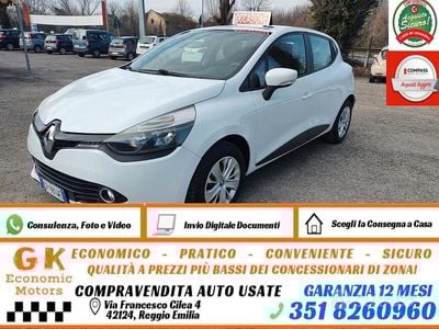 Usata Renault Clio IV 75 CV (55 kW) 2014 Bianco Berlina