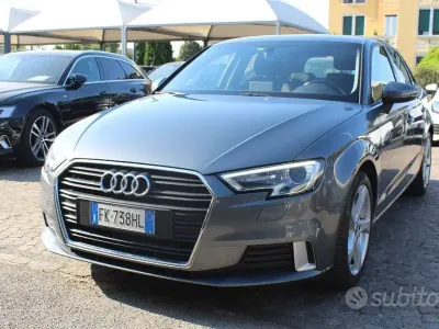 Usata Audi A3 Design 110 CV (80 kW) 2016 Grigio Berlina
