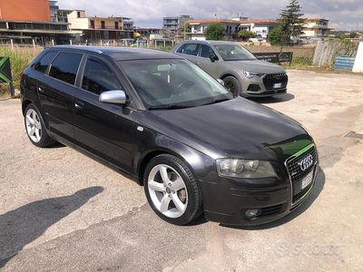 Usata Audi A3 Attraction 140 CV (102 kW) 2005 Nero Utilitaria