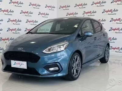 Usata Ford Fiesta ST-Line 86 CV (63 kW) 2019 Blu Utilitaria
