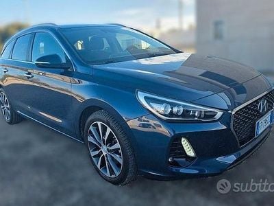 Usata Hyundai i30 Style 136 CV (100 kW) 2018 Blu Station wagon