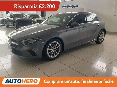Usata Mercedes A180 116 CV (85 kW) 2019 Argento Berlina
