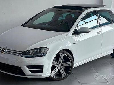 Usata VW Golf VII R 300 CV (220 kW) 2014 Bianco Berlina