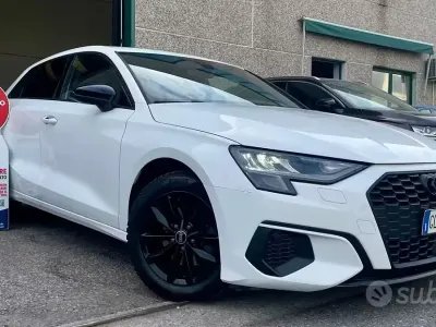 Usata Audi A3 Advanced Plus 150 CV (110 kW) 2022 Bianco Berlina