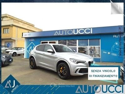 Usata Alfa Romeo Stelvio Quadrifoglio 510 CV (375 kW) 2021 Grigio silverstone SUV