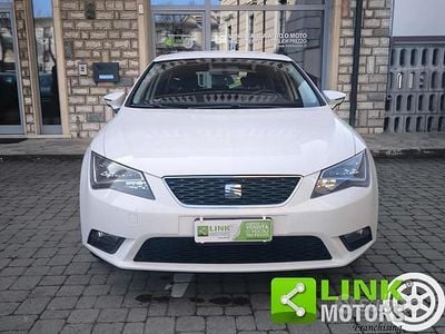 Usata Seat Leon Business 110 CV (80 kW) 2016 Bianco Berlina
