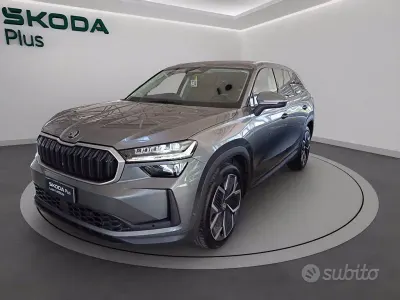 Usata Skoda Kodiaq Executive 150 CV (110 kW) 2024 Grigio graphite metalizzato SUV