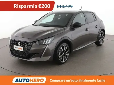 Usata Peugeot 208 GT 101 CV (74 kW) 2022 Grigio Utilitaria
