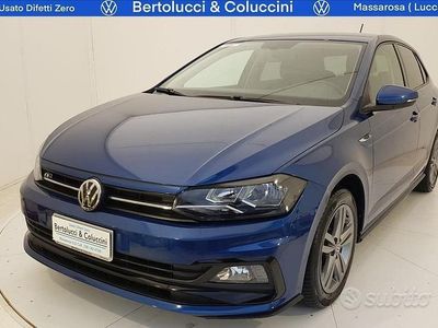 Usata VW Polo Comfortline 95 CV (69 kW) 2020 Blu Berlina