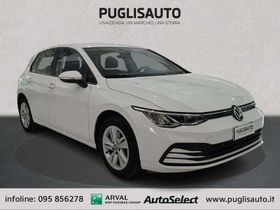 Usata VW Golf VIII Life 116 CV (85 kW) 2021 Bianco Berlina