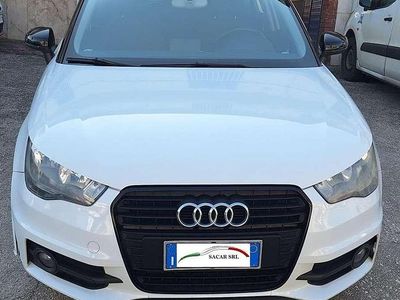 Usata Audi A1 Sportback Admired 90 CV (66 kW) 2014 Bianco Utilitaria