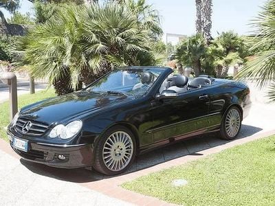 Usata Mercedes CLK200 Avantgarde 184 CV (135 kW) 2008 Nero Cabrio