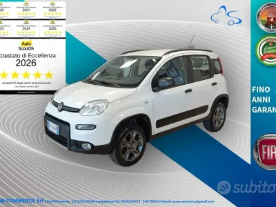 Usata Fiat Panda 4x4 S 95 CV (69 kW) 2017 Bianco Utilitaria