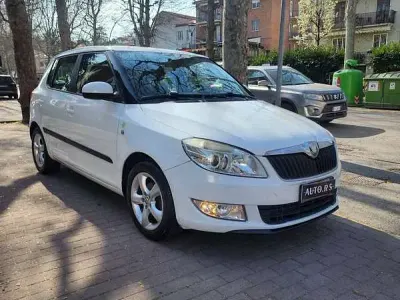 Gebraucht Skoda Fabia GreenLine 75 PS (55 kW) 2012 Weiß Limousine