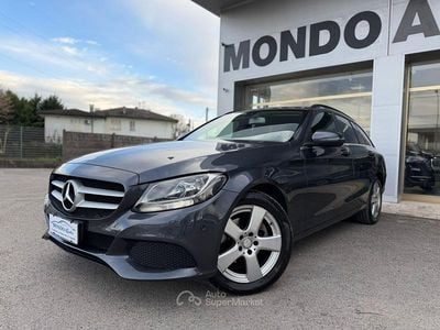 Usata Mercedes C180 Business 116 CV (85 kW) 2016 Grigio Station wagon