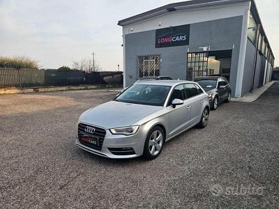 Usata Audi A3 Ambition 105 CV (77 kW) 2014 Grigio Berlina