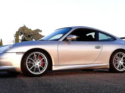 Usata Porsche 996 381 CV (280 kW) 2002 Argento Coupé
