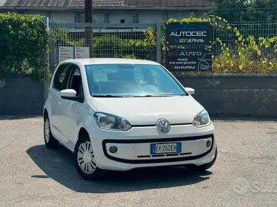 Usata VW up! 60 CV (44 kW) 2014 Bianco Utilitaria