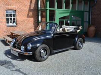 Usata VW Käfer 50 CV (36 kW) 1977 Nero Cabrio
