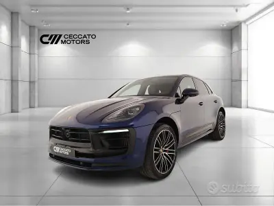 Usata Porsche Macan 441 CV (324 kW) 2022 Blu SUV