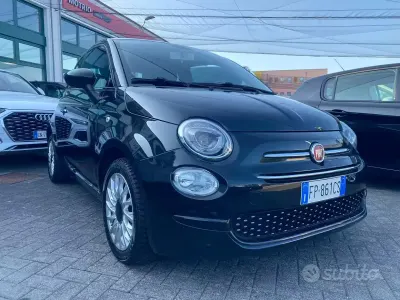 Usata Fiat 500 Lounge 69 CV (50 kW) 2018 Nero Berlina