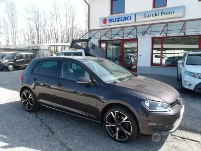Usata VW Golf VII 105 CV (77 kW) 2015 Grigio scuro Berlina