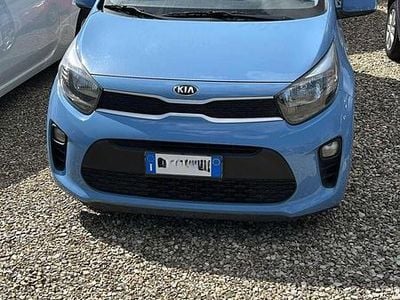 Usata Kia Picanto 67 CV (49 kW) 2021 Blu Utilitaria