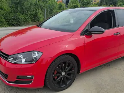 Usata VW Golf VII Trendline 105 CV (77 kW) 2013 Rosso Berlina