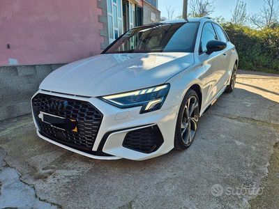 Usata Audi A3 S-Line 2022 Bianco Berlina