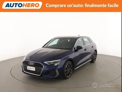 Usata Audi A3 S-Line 150 CV (110 kW) 2023 Bluazzurro Berlina