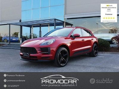 Usata Porsche Macan 245 CV (180 kW) 2021 Rosso SUV