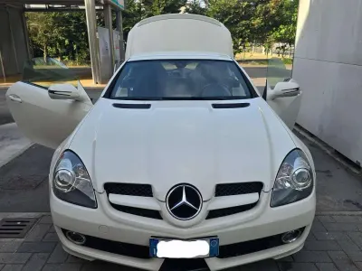 Usata Mercedes SLK200 Chrome 184 CV (135 kW) 2008 Bianco Cabrio