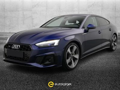 Usata Audi A5 S-Line 204 CV (150 kW) 2022 Blu metallizzato Coupé