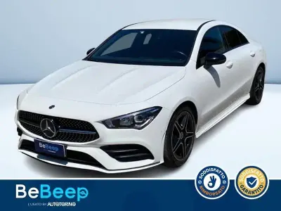 Usata Mercedes CLA200 Premium 163 CV (119 kW) 2019 Bianco pastello Coupé