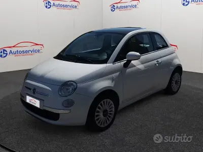 Usata Fiat 500 Lounge 75 CV (55 kW) 2007 Bianco SUV