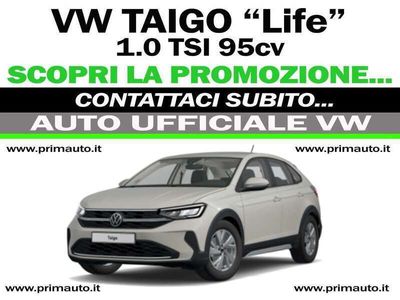Usata VW Taigo Life 95 CV (69 kW) 2024 Ascot grey SUV