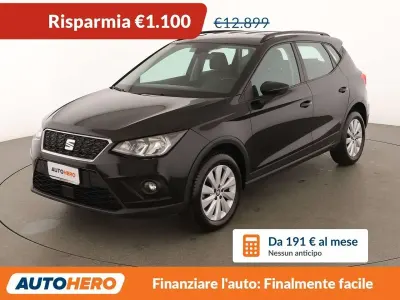 Käytetty Seat Arona Style 115 HP (84 kW) 2019 Musta Katumaasturi