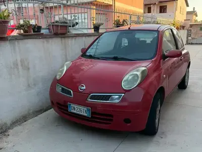 Usata Nissan Micra 80 CV (58 kW) 2008 Rosso Berlina