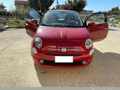 Begagnad Fiat 500 85 HK (62 kW) 2010 Röd Halvkombi