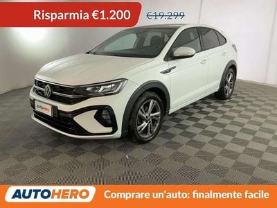 Usata VW Taigo R-line 110 CV (80 kW) 2022 Bianco SUV