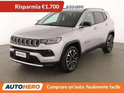 Usata Jeep Compass Limited 150 CV (110 kW) 2021 Argento SUV