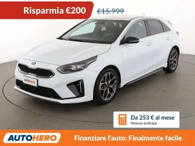 Usata Kia Ceed GT GT-Line 136 CV (100 kW) 2020 Bianco Berlina